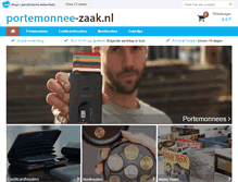 Tablet Screenshot of portemonnee-zaak.nl